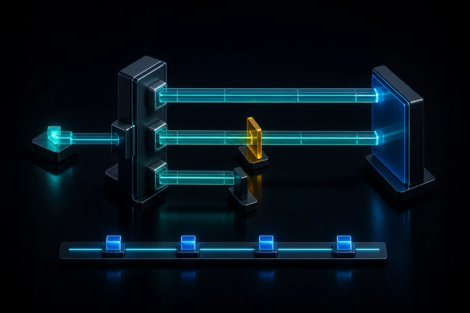 An action runs automatically, waits for approval, or is blocked before it reaches the connected system, and every outcome is recorded.